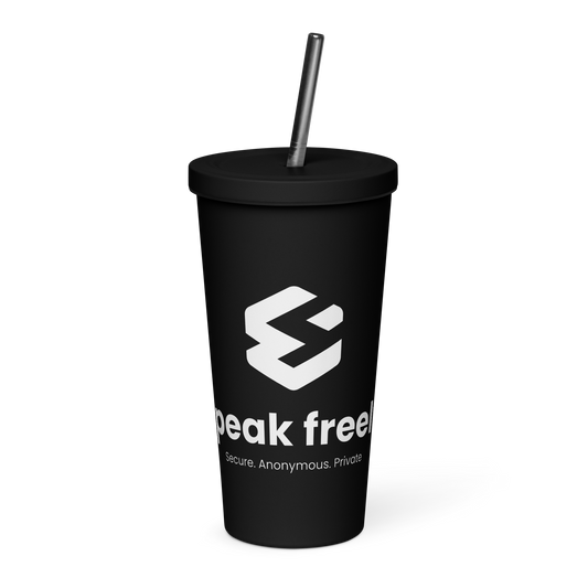 Tumbler with a straw - Enigm Store