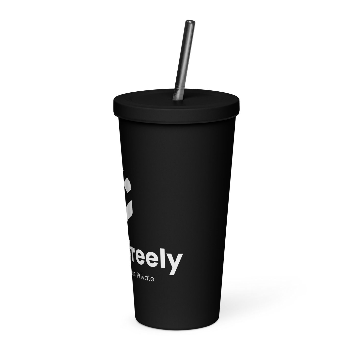 Tumbler with a straw - Enigm Store