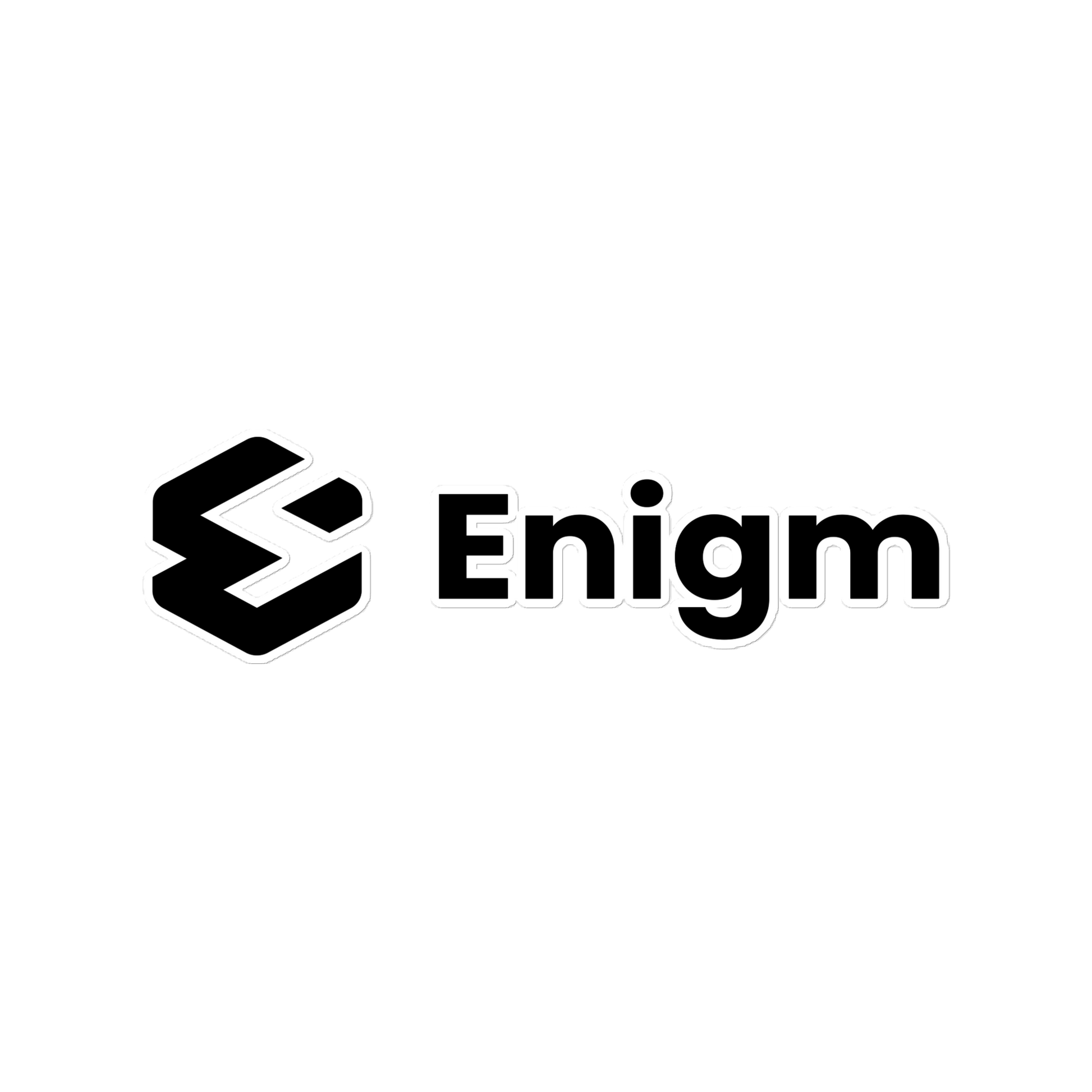 Logo stickers - Enigm Store