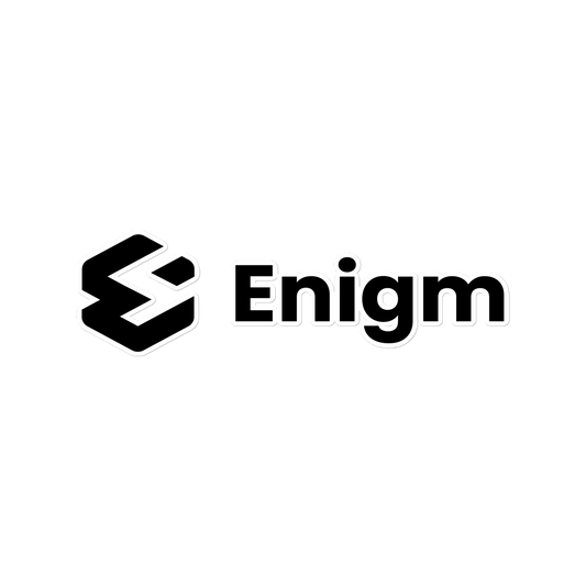 Logo stickers - Enigm Store